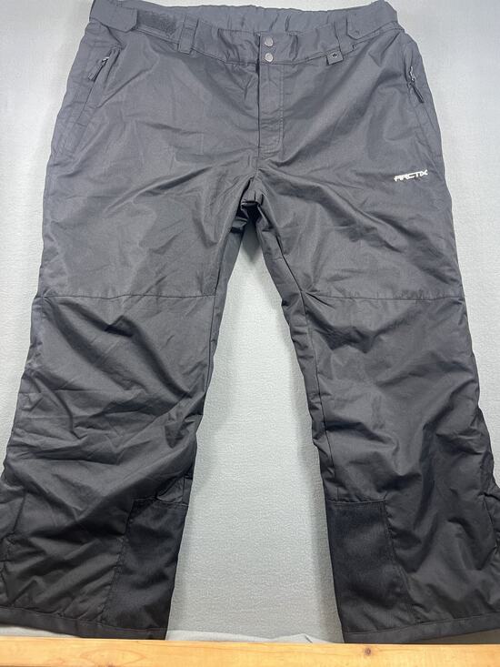 Arctix Pants - ARCTIX Men's 2XL Waterproof Insulated Black Ski Pants for Winter Sports